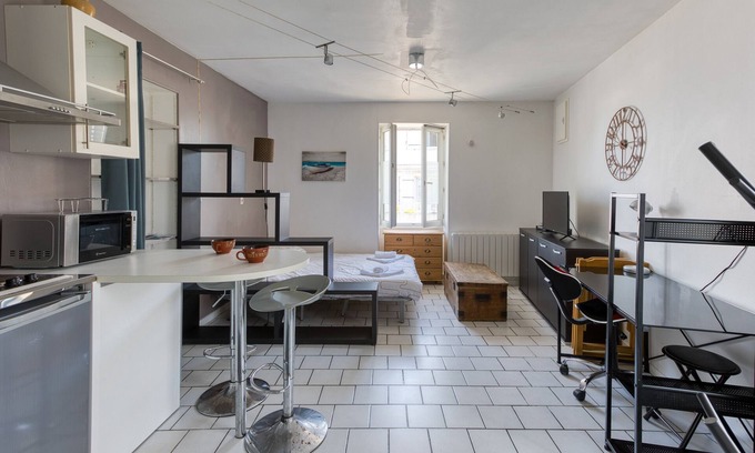 Bourcefranc-le-Chapus Apartamento | Estudio con Wi-Fi y calefacción