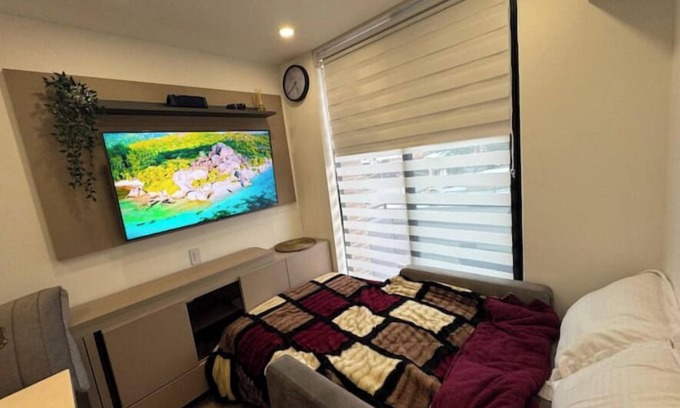San Patricio Apartamento | ¡Estudio con balcón cerca a Unicentro-FAST WIFI!