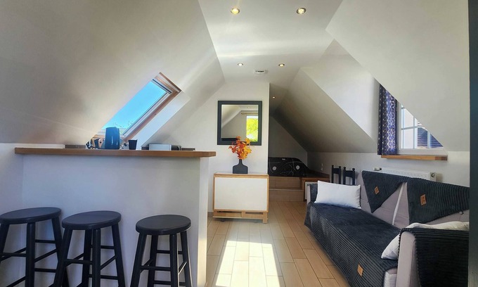 Blonville-sur-Mer Apartamento | Studio with garden and terrace, Blonville-sur-Mer