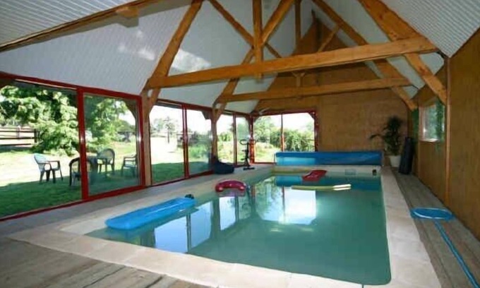 Coudray-Rabut Apartamento | Estudio con piscina cubierta en espárrago cerca DEAUVILLE