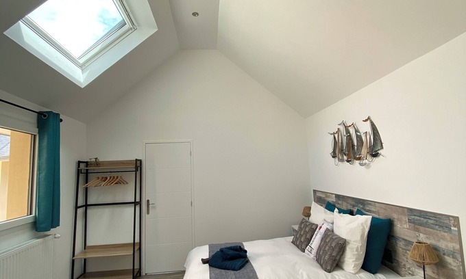 Clohars-Fouesnant Apartamento | Studio with private SPA 3 minutes from the ocean!