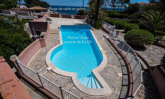 Saint-Aygulf Apartamento | STUDIO with SWIMMING POOL and BEACH