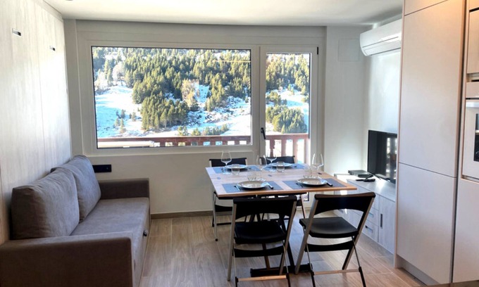 Bordes d'Envalira Apartamento | Estudio con vistas y rodeado de naturaleza