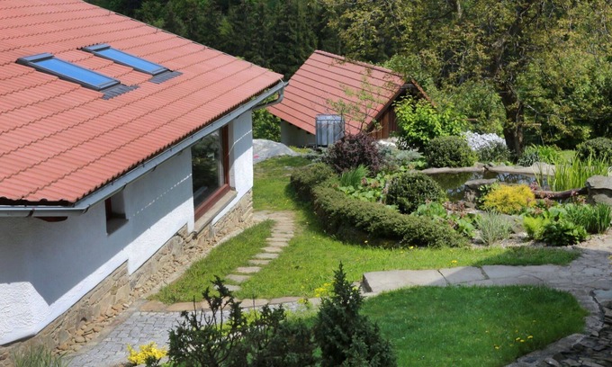 Lhotka Casa | Maravillosa casa de vacaciones privada con WIFI, TV, terraza, vista panorámica y aparcamiento