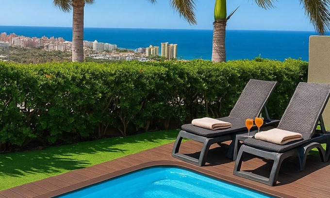 El Madronal Villa | Apartamento de lujo - ¡la mejor vista en el sur de Tenerife!