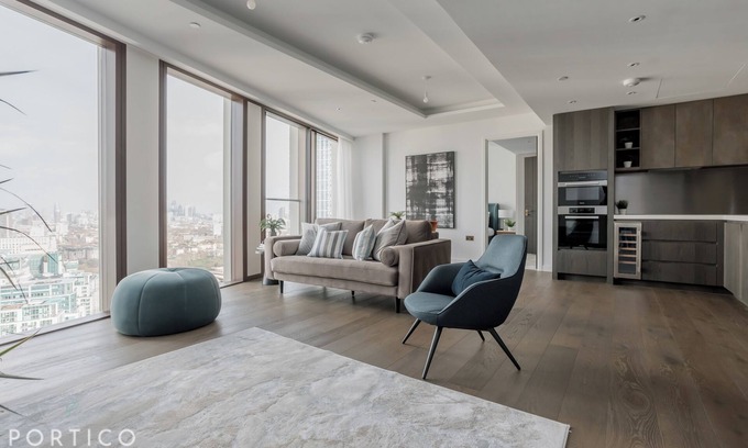 Vauxhall Apartamento | Stunning 1-bedroom apartment in Nine Elms