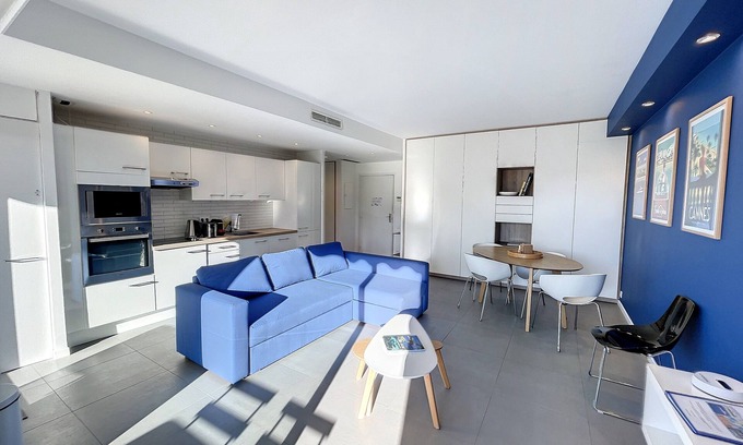 Cannes City Centre Apartamento | Stunning 1BR 3 pers Cannes Suquet Vieux Port Croisette 1 mn Olam Properties