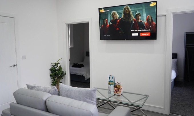 Birmingham Apartamento | Stunning 2-Bed Apartment in Birmingham