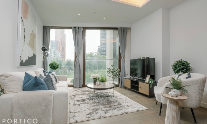 Vauxhall Apartamento | Stunning 2-bed apartment in Thames City, situated in Nine Elms neighbourhood.