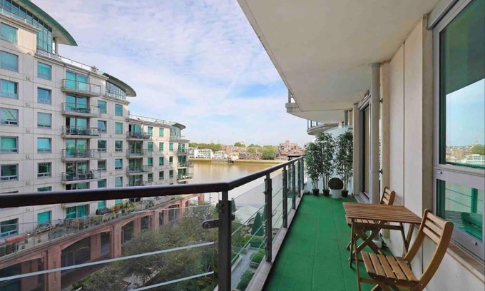 Vauxhall Apartamento | Stunning 2 Bed Thames River View - Central London