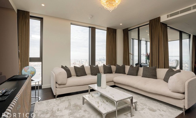 Vauxhall Apartamento | Stunning 3-bed apartment located in Damac Tower, designed by Versace Home