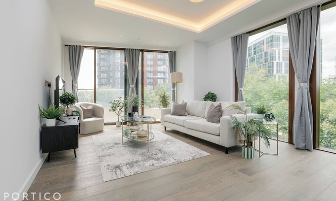 Vauxhall Apartamento | Stunning 3 bedroom apartment with swimming pool in Nine Elms