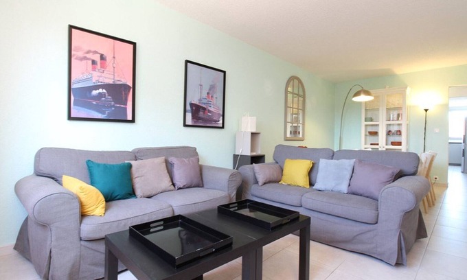 Balaruc-les-Bains Apartamento | Apartamento T3 con Garaje Privado, WiFi y Equipamientos Modernos, Balaruc-les-Bains