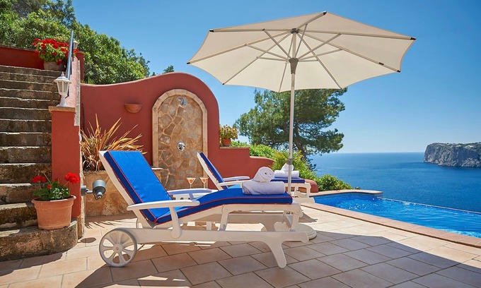 Port d'Andraitx Casa | Fantástico apartamento en Mallorca con piscina privada y vistas al mar.