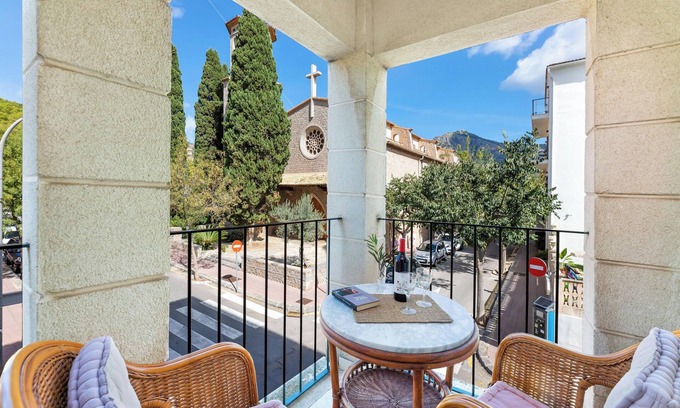 Puerto de Soller Apartamento | Impresionante apartamento "Ca Na Bel" con terraza privada, balcón y Wi-Fi