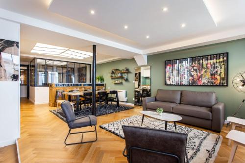 Quartier Saint-Ambroise Apartamento | Stunning apartment - 3BR-10P - Bastille-Voltaire