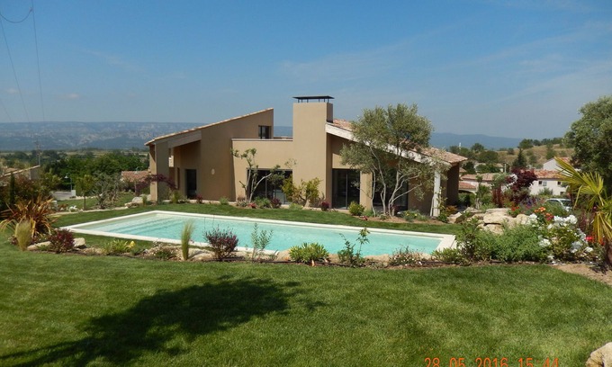 Alleins Villa | ARQUITECTO IMPONENTE diseñado nuevos villa con piscina privada - corazón de Provenza