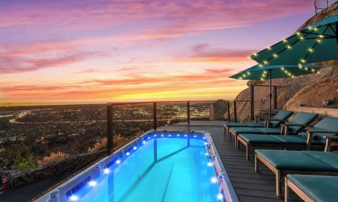 Mount Helix Casa | Stunning Dream Villa 360 Views of SD and Hot Tub