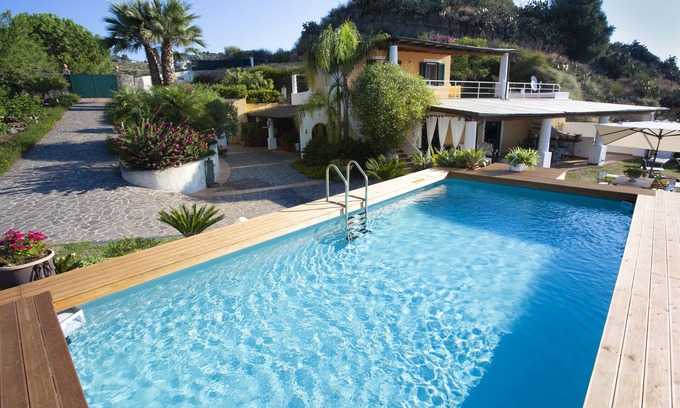 Lipari Villa | Impresionante, elegante villa en Lipari