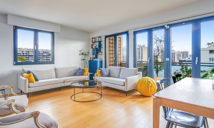 Republique–Point-du-Jour Apartamento | Stunning flat with balcony and parking near Paris - Welkeys