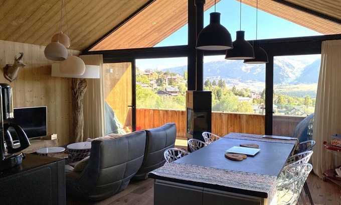 Font-Romeu-Odeillo-Via Chalet De Esquí | Chalet encantador en ubicación tranquila, capacidad para 8, orientado al sur