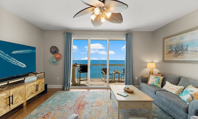Miramar Beach Condominio | Stunning Gulf Views! Coastal Beach Vibes! Private Beach Access! Free Beach Svc.