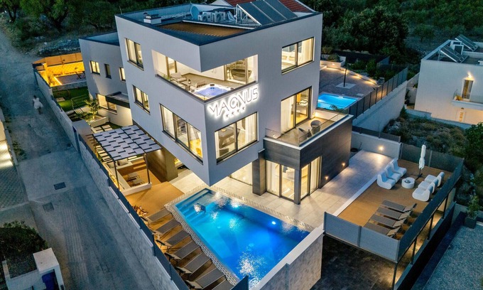 Zelenka Casa | Impresionante casa en Makarska con.