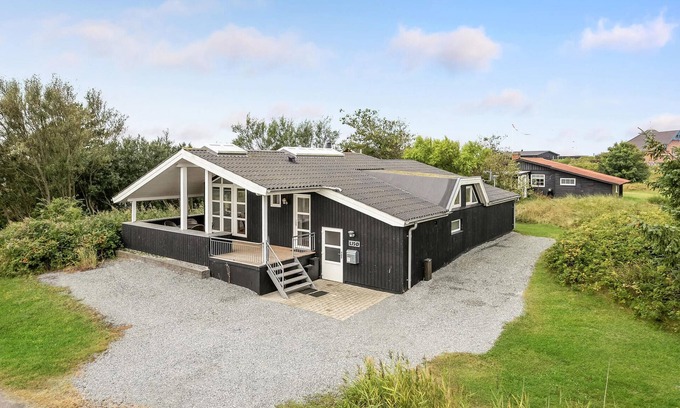 Lakolk Casa | Impresionante casa en Rømø con sauna
