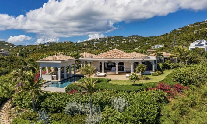 Estate Chocolate Hole and Great Cruz Bay Casa | Stunning Home with South Side Views