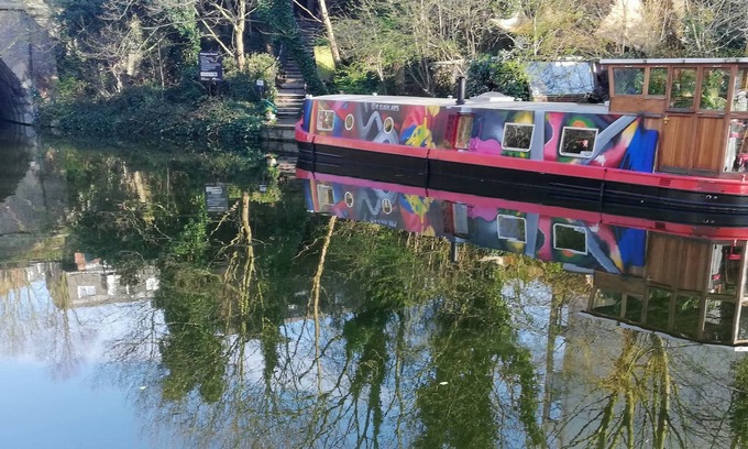 Angel Alquiler De Eote | Stunning houseboat on private mooring in Central London