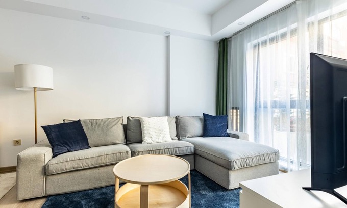 Kagithane Apartamento | Stunning Istanbul Retreat 3 min to Kanyon Mall
