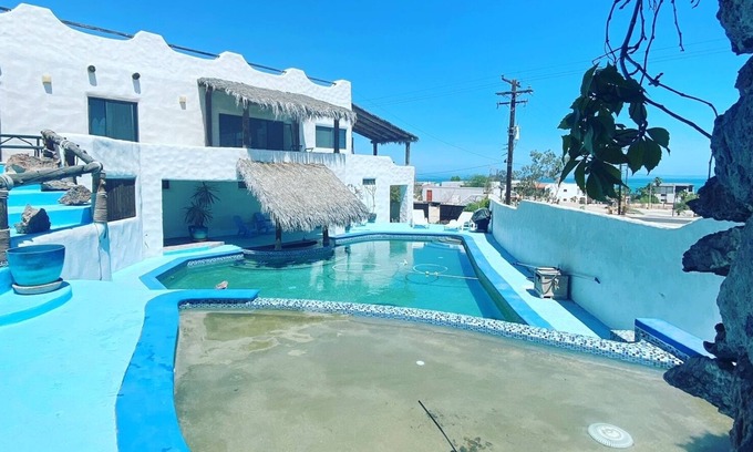 San Felipe Otro | Stunning Mexican house w/ luxury pool, casita and relaxing sea views!