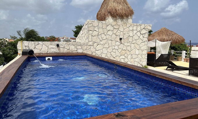 Colonia Centro Apartamento | Stunning rooftop villa with ocean views