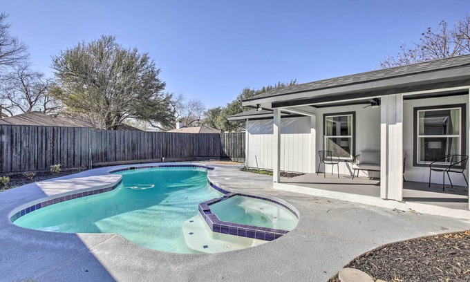 Cowley Casa | Stunning Plano Home w/ Private Pool & Hot Tub