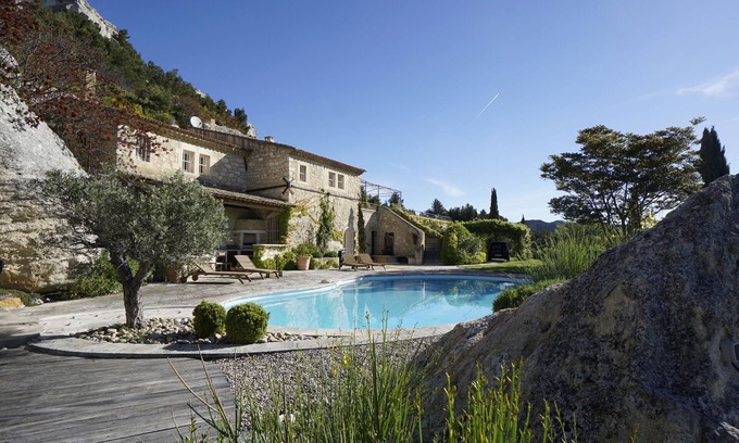 Les Baux-de-Provence Casa | Impresionante propiedad con magníficas vistas, capacidad para 6-10