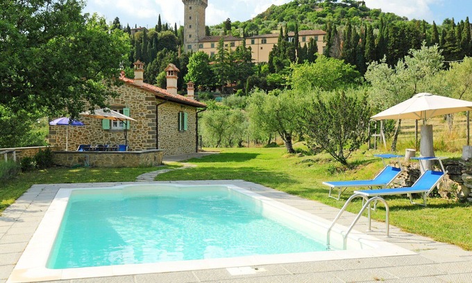 Cortona Villa | Maravillosa casa de vacaciones privada con piscina privada, WIFI, A/C, TV, patio, aparcamiento