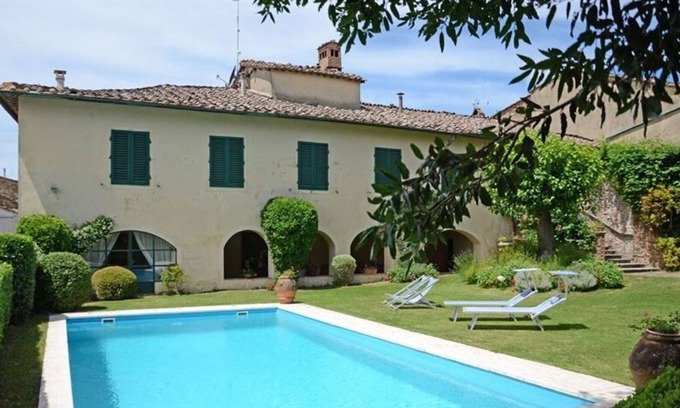 Montalcinello Villa | Casa de vacaciones privada con WIFI, piscina privada, TV, terraza, vista panorámica, aparcamiento