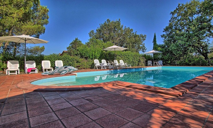 Bucine Villa | Casa de vacaciones privada con piscina privada, WIFI, TV, veranda, vista panorámica, aparcamiento