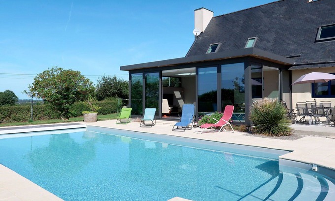 Cast Casa | Casa de vacaciones privada con piscina privada, WIFI, TV, terraza, vista panorámica, aparcamiento