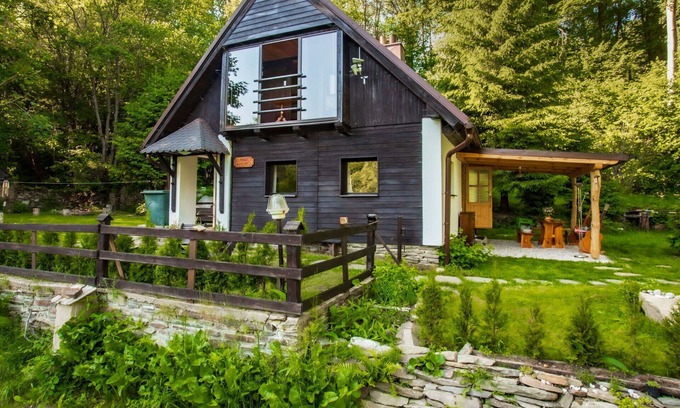 Lipno nad Vltavou Villa | Casa de vacaciones privada con WIFI, TV, patio, mascotas permitida, vista panorámica, aparcamiento