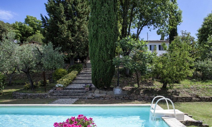 Cortona Villa | Casa de vacaciones privada con WIFI, piscina privada, A/C, TV, mascotas permitida, aparcamiento
