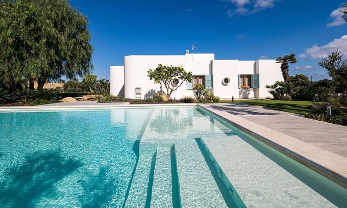 Nubia Villa | Casa de vacaciones privada con A/C, WIFI, piscina privada, TV, patio, vista panorámica