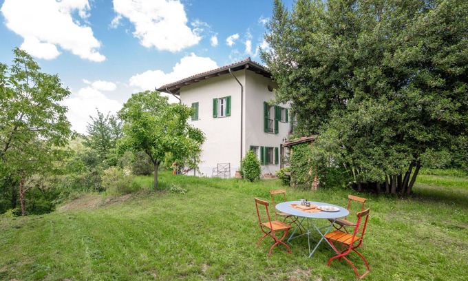 Soglio Villa | Maravillosa casa de vacaciones privada para 7 personas con TV, balcón y aparcamiento