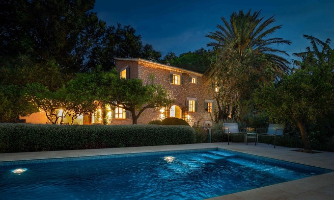 Soller Otro | Impresionante, recientemente restaurada finca de lujo 1730, piscina, huerto, vistas a la montaña, Wi