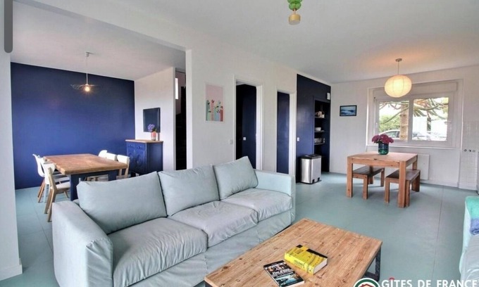 Telgruc-sur-Mer Villa | Impresionante Casa con Vista al Mar a Solo 5 Minutos de la Playa