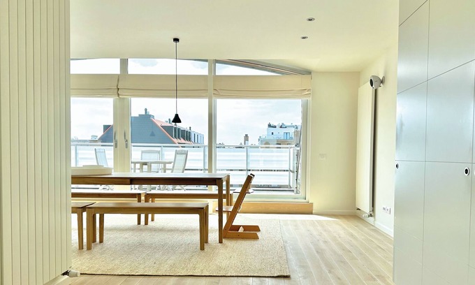 Knokke Apartamento | stunning sunny design Duplex near the sea