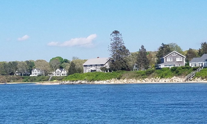Pocasset Casa | Stunning sunsets overlooking Buzzards Bay