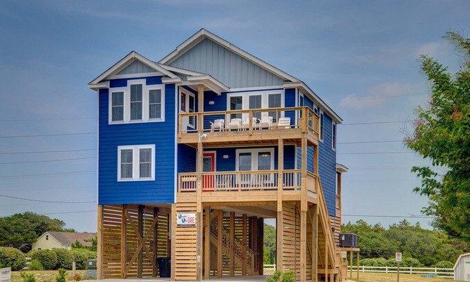 Salvo Casa | Stunning sunsets, private harbor, beach walks, fishing from the pier.