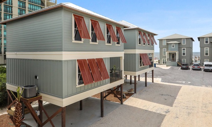 Orange Beach Cabaña | NUEVA cabaña actualizada en la playa!