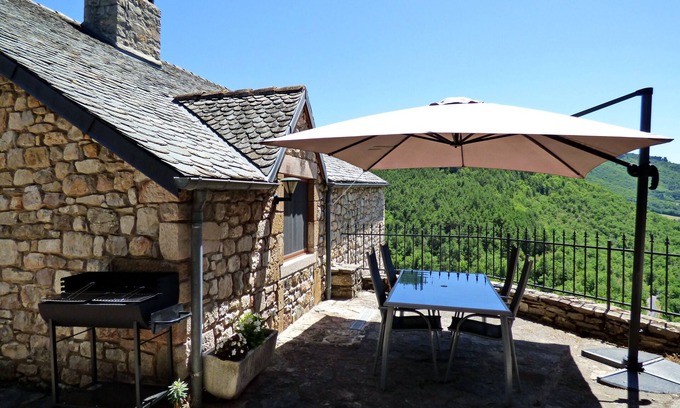 Cantobre Cabaña | Impresionantes Vistas del Valle Desde Nuestra 3 Gîte Bordeando las Cévennes y Grands Causses
